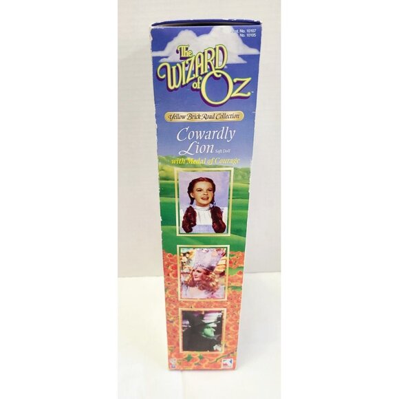 The Wizard of Oz Cowardly Lion Doll Yellow Brick Road Collection 1998 Y2K - Picture 3 of 10